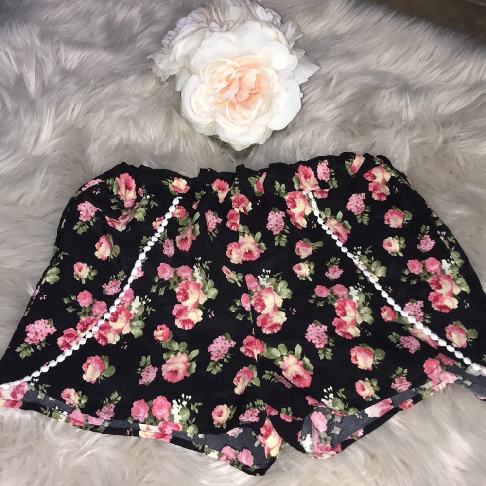 Floral shorts